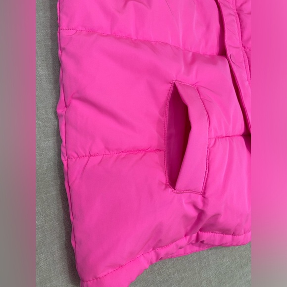 Wondershop, Puffer Vest Women’s Insulated,Full Zip,Pockets ,Pink,Size XXL - Picture 3 of 12